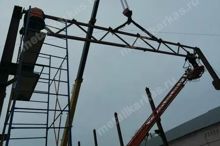 Открытый навес р-ром 12х30м
